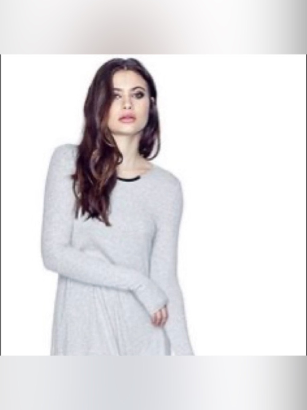Guess LONG SLEEVE SEXY RIBBED DRESS Small Casual Business Casual